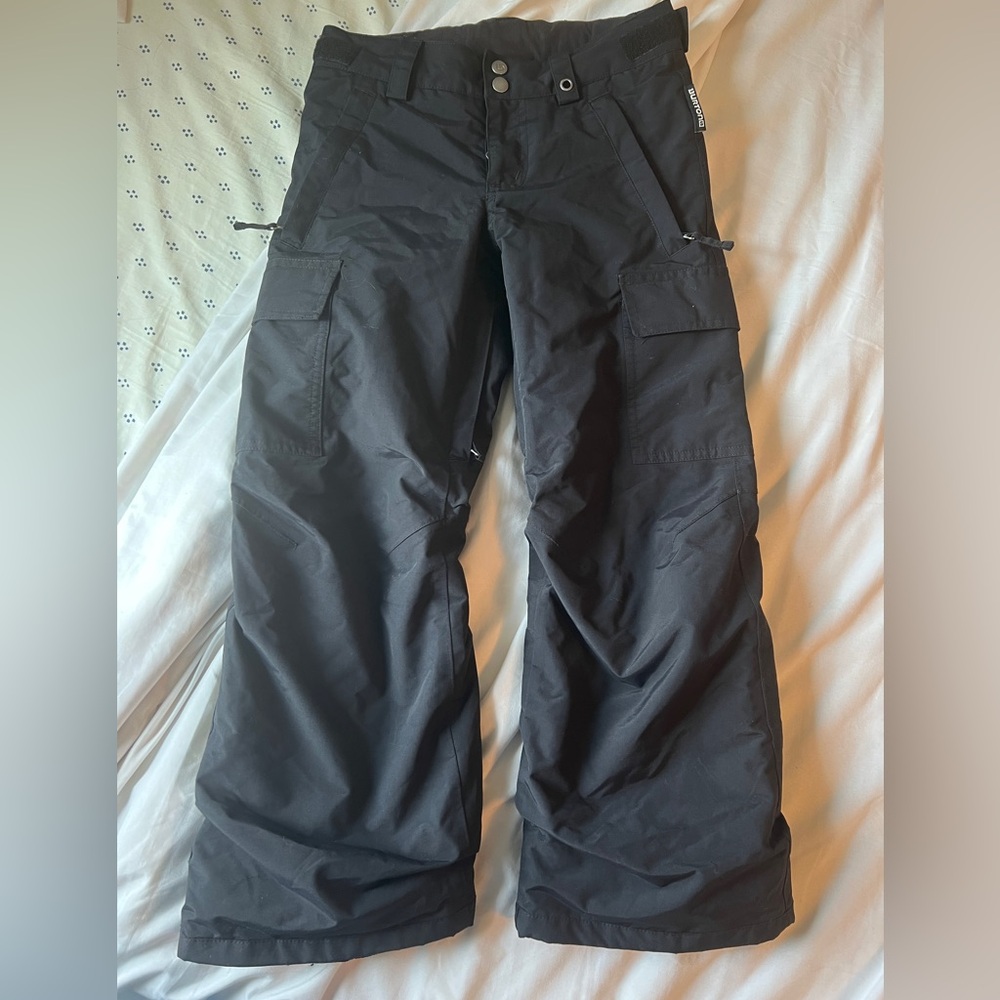 Burton Dryride Room To Grow Cargo Snow Pants Kids Size S 7/8